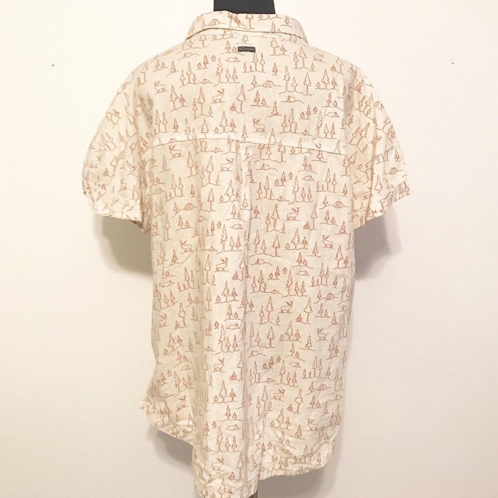 Columbia Sportswear camp theme shirt SZ XL - Picture 4 of 8